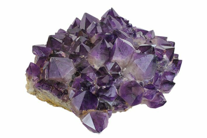 Deep Purple Amethyst Crystal Cluster - Congo #148706